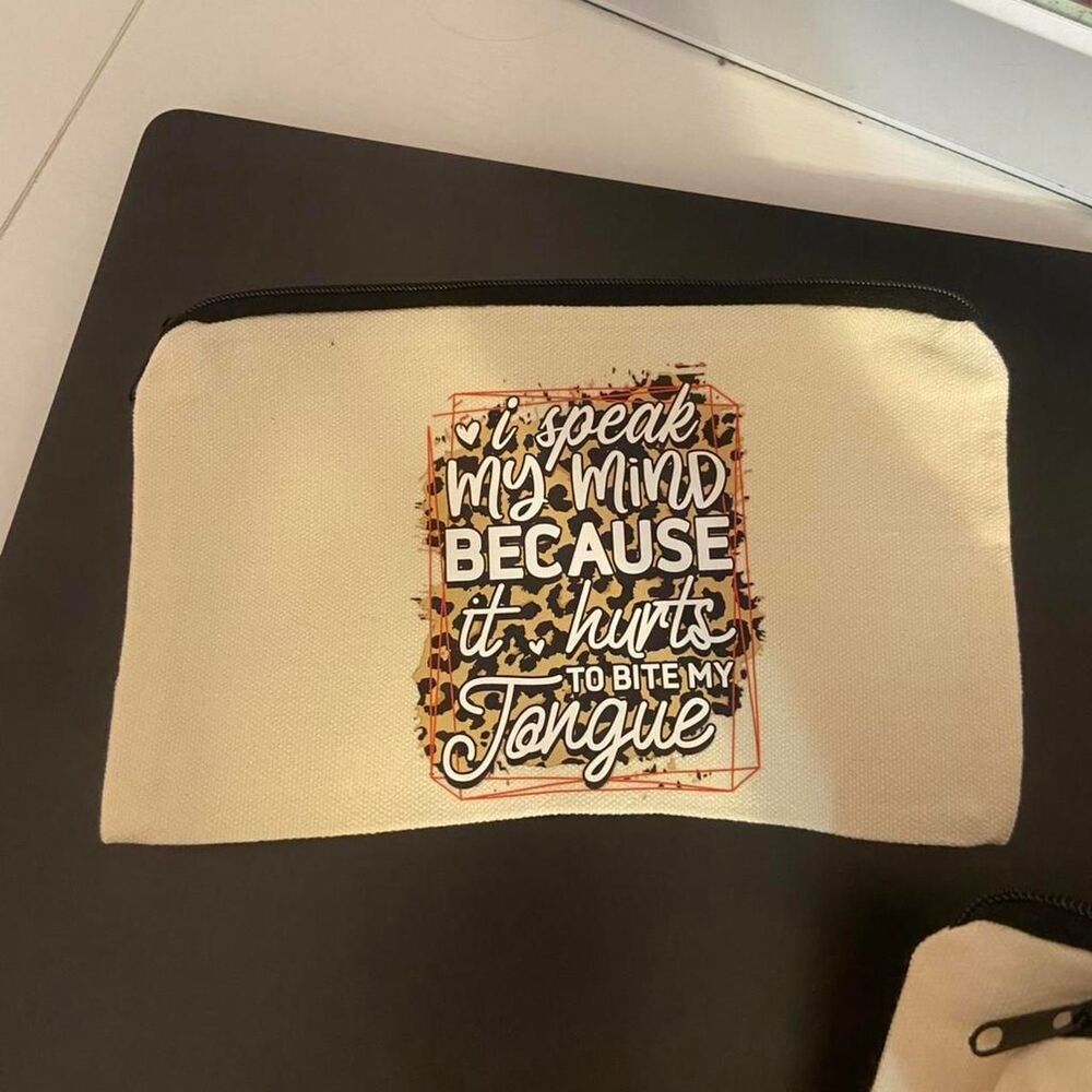Cheetah Print Zipper Pouch